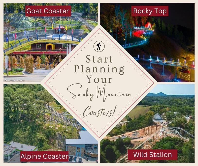 Enchanted Forest Cabin And Teepee! Lights & Laser Show! Private Hot Tub! Unique Stay! Sevierville Extérieur photo