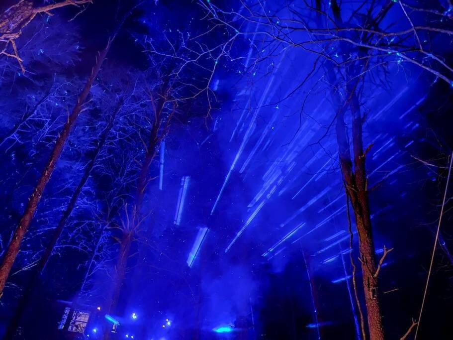 Enchanted Forest Cabin And Teepee! Lights & Laser Show! Private Hot Tub! Unique Stay! Sevierville Extérieur photo